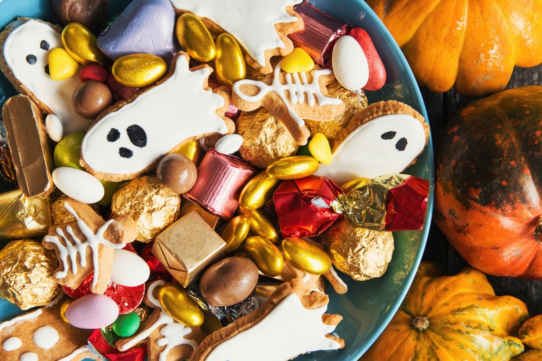 The legendary Halloween parties are half the fun without candy.