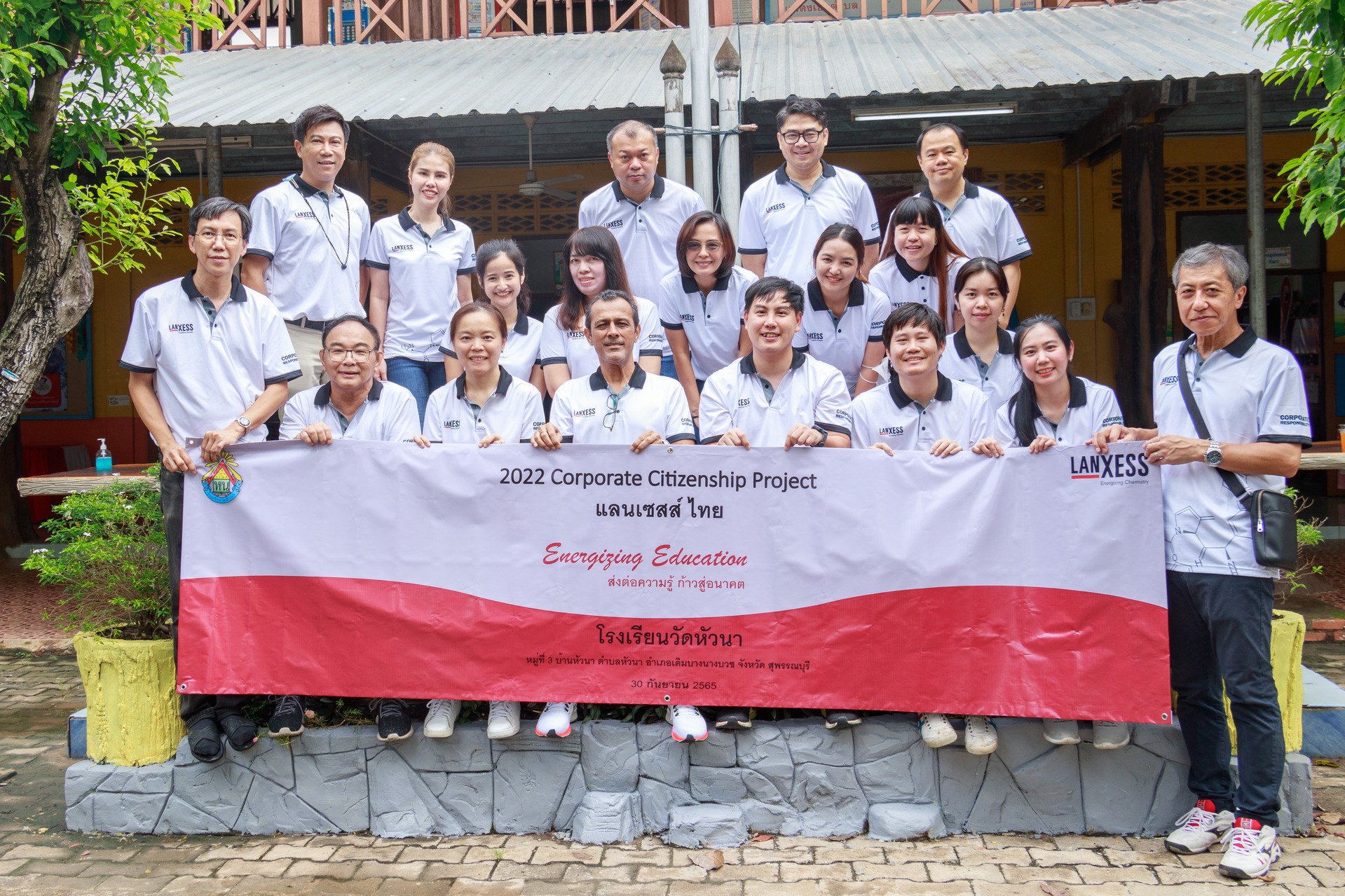 Corporate Citizenship Project of Thailand in 2022, School Renovation