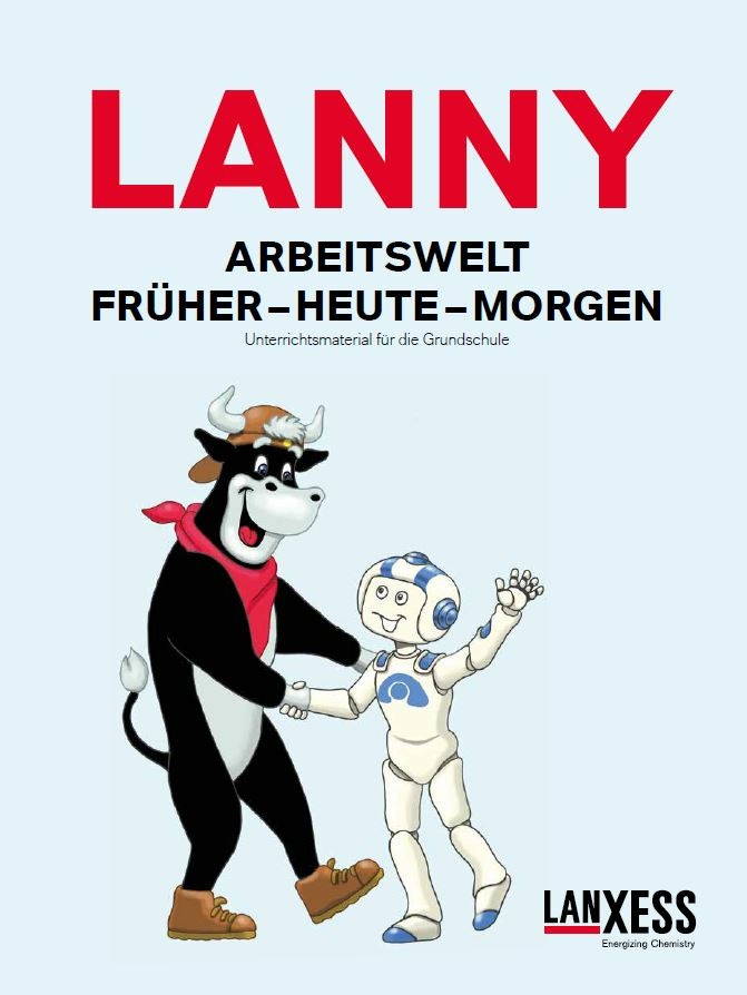 Cover Lanny folder, Education initiative