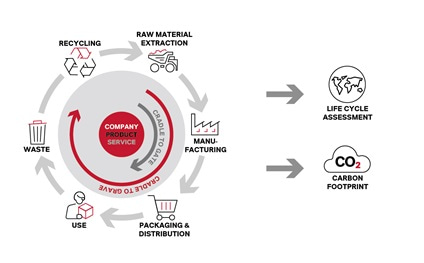 Description of the life cycle analysis circuit